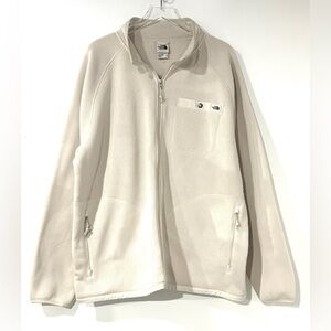 NEW‎ North Face Gordon Lyons Full-Zip Jacket Cream Beige XXL